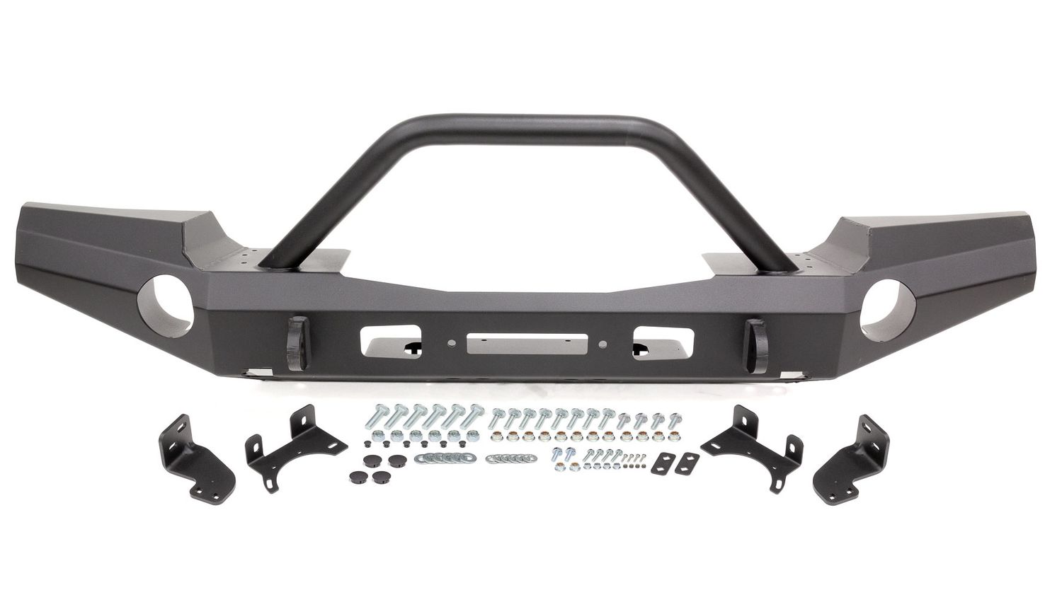 WARN18- Jeep JL Full Front Bumper w/Grille Guard