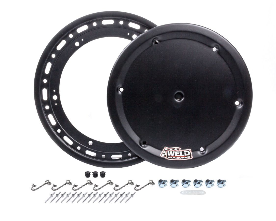 WELD RACING15in 16 Hole Bead Lock Ring w/6-Hole Cover