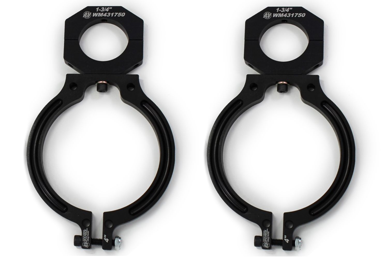 WEHRS MACHINEMount Fire Bottle 4in ID 1-3/4in Tube Mnt Pair