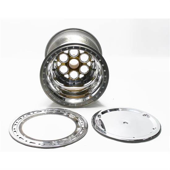 WELD RACING15x17 42 Spline 6in BS Bead-Loc w/Cover