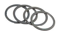 WISECOBBC Flat Spiral Pin Locks - 4 Per Pack