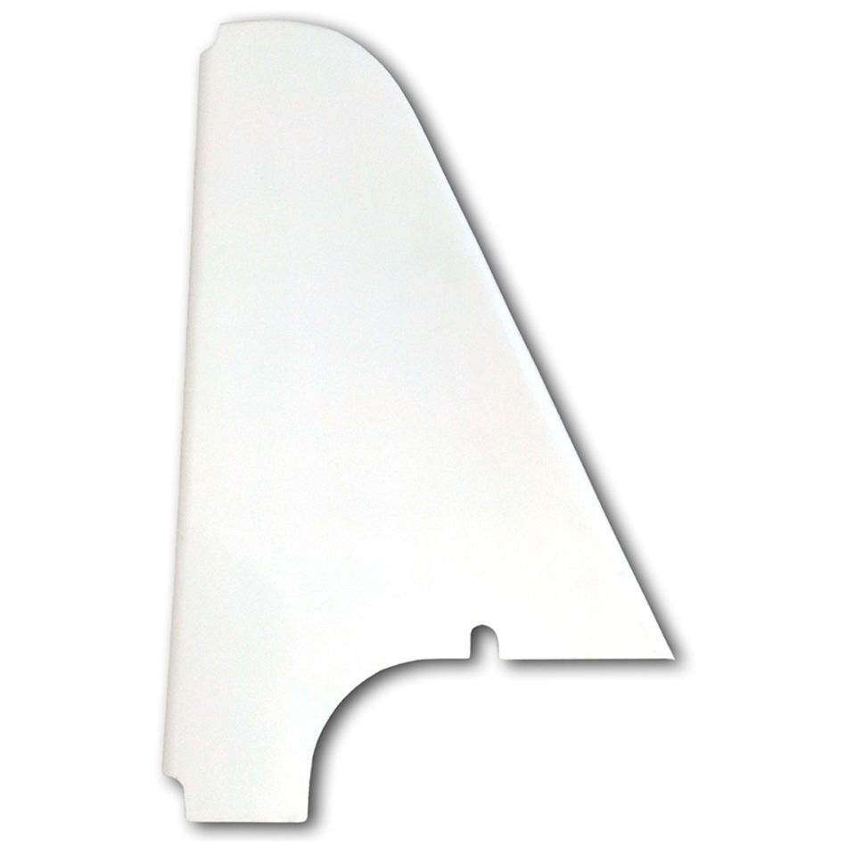 TRIPLE X RACE COMPONENTSLH Arm Guard Sprint Car White Non-Safety Cage