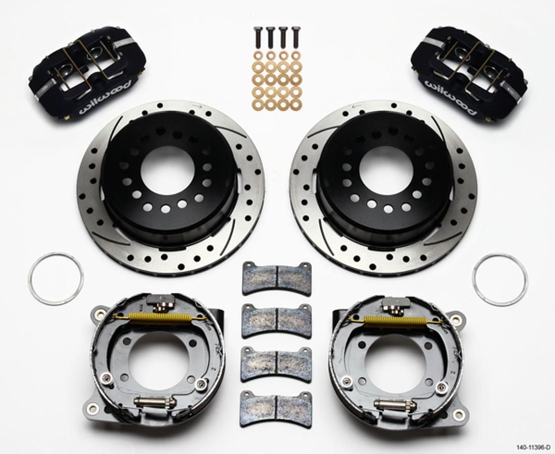 WILWOODBrake Kit Rear Disc/Drum Mustang 8.85