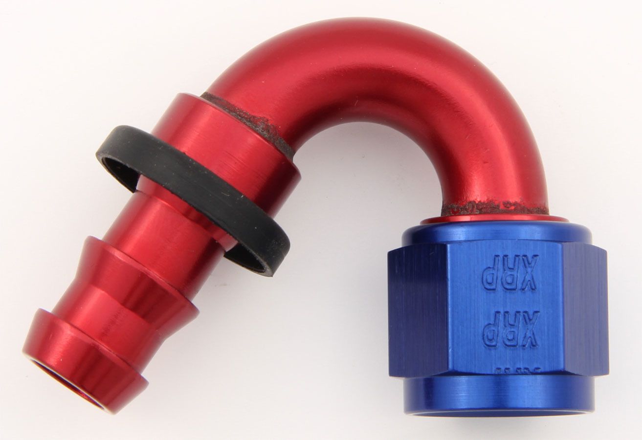 XRP-XTREME RACING PROD. #10 150 Deg Push-On Hose End