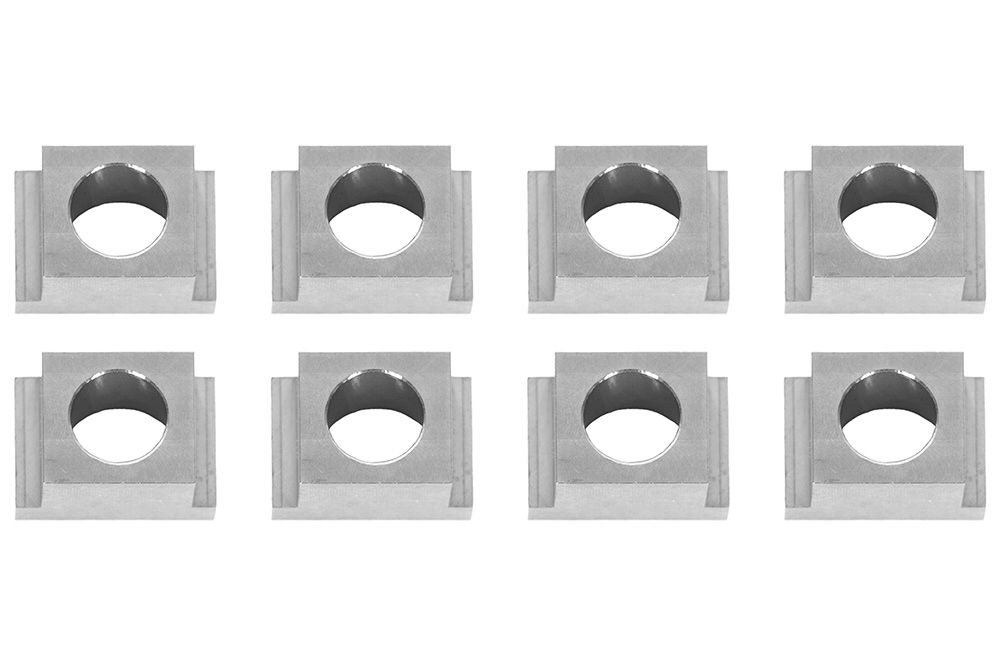 WILWOODT-Nuts Rotor Dynamic Mnt 8-pc Titanium