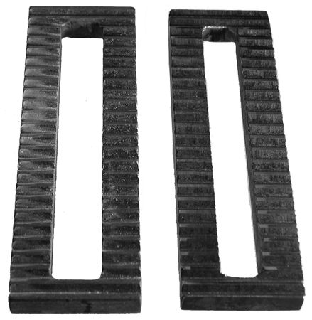 U-B MACHINESerrated Steel Plate .75 slot .5 x 2 x 6