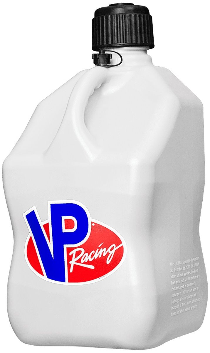 VP RACINGMotorsports Jug 5.5 Gal White Square