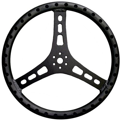 TRIPLE X RACE COMPONENTSSteering Wheel 15in Dia 1-1/8in Tube Black