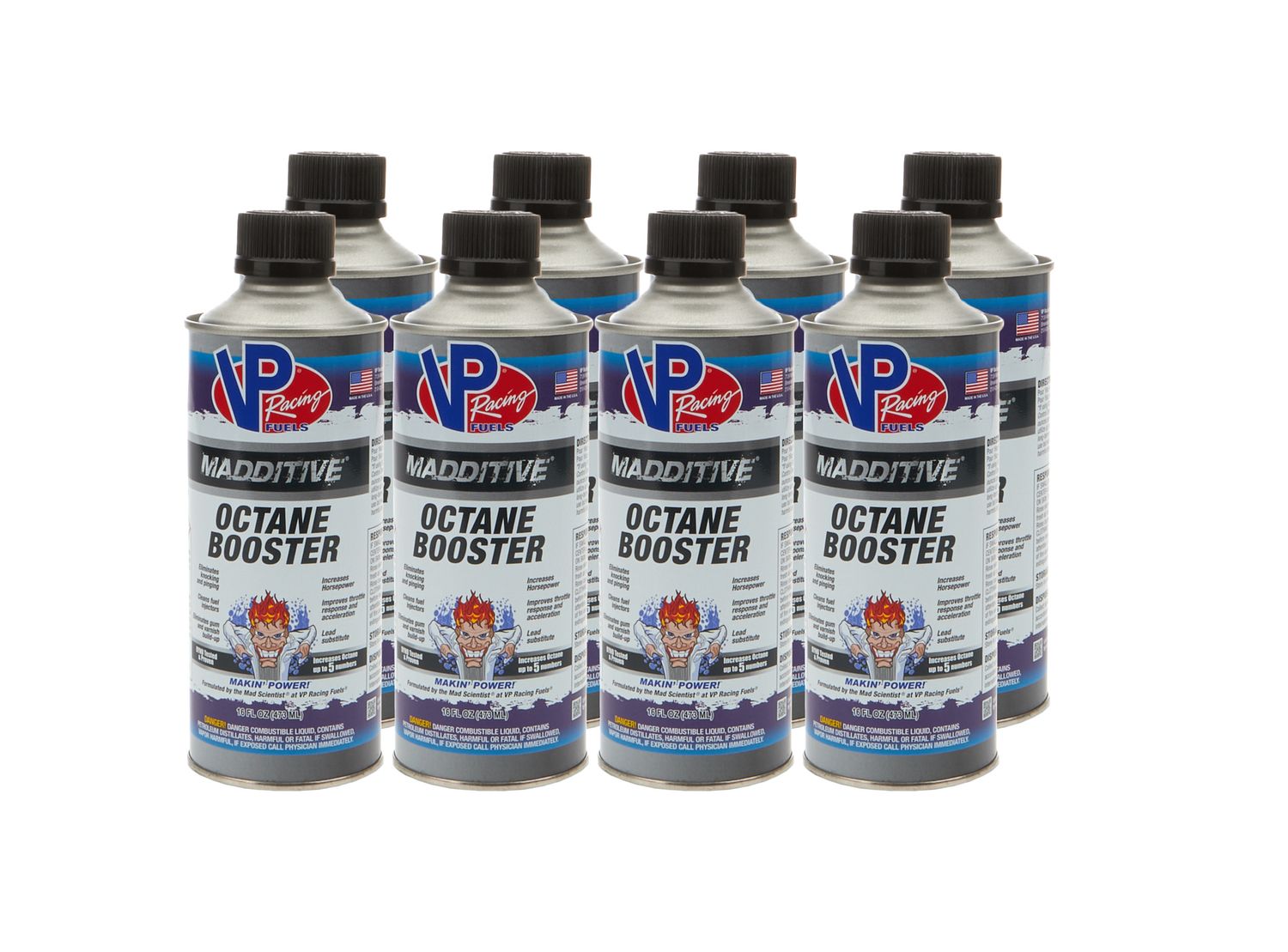VP RACINGOctane Booster Unleaded Case 8/16oz