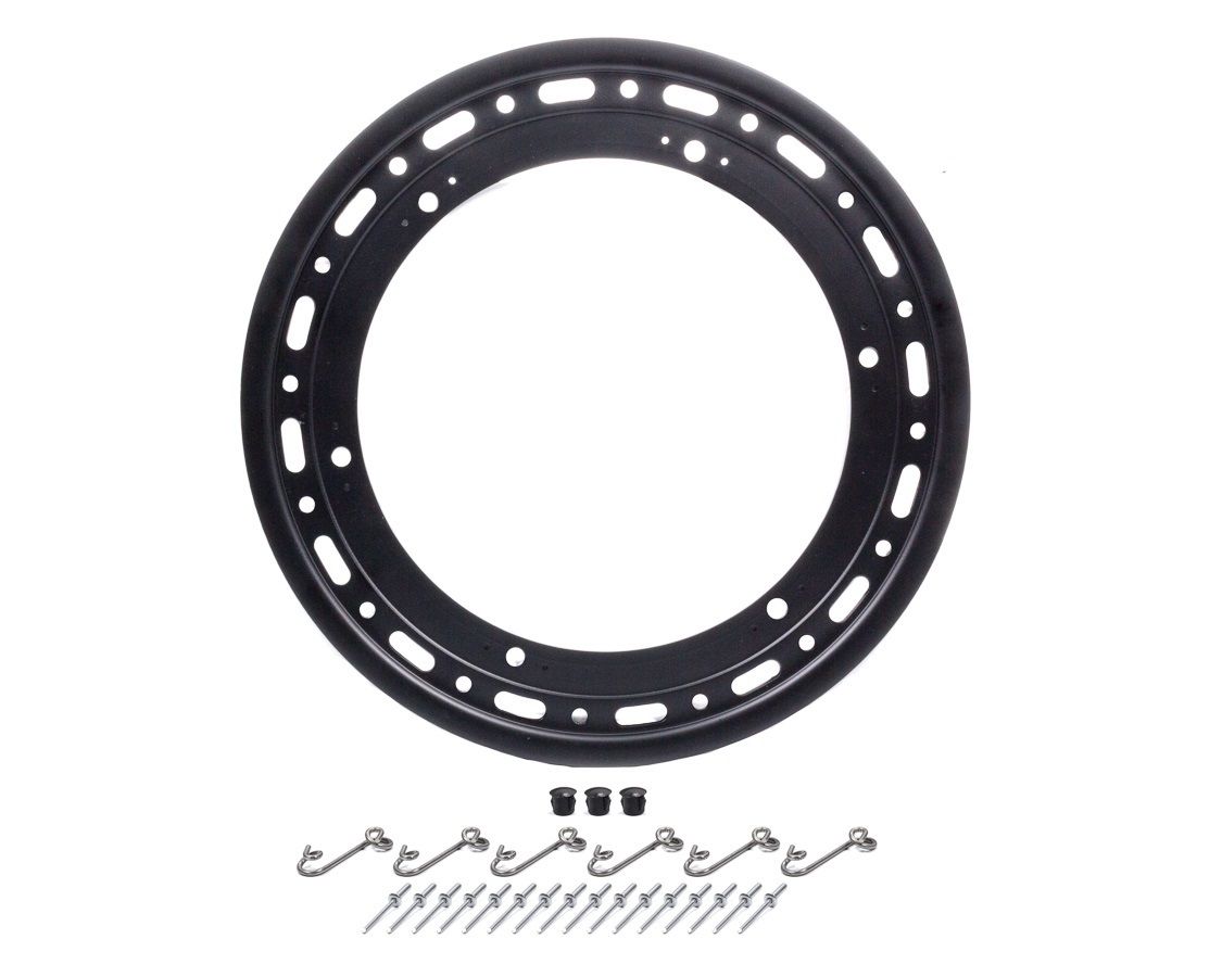WELD RACING15in 16 Hole Bead Lock Ring w/6-Tabs - Black