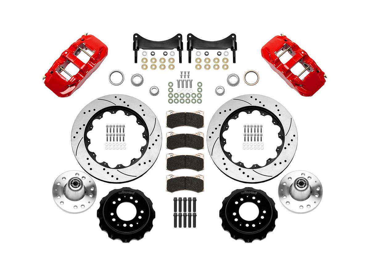 WILWOODBrake Kit Front 80-87 GM G-Body Aero 6 Drilled