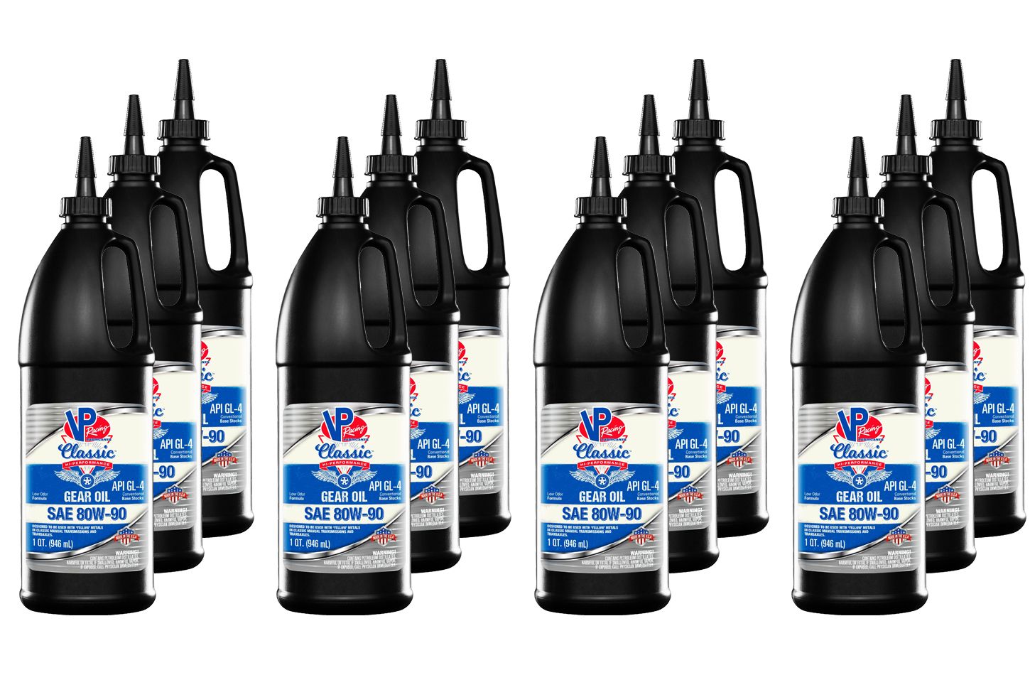 VP RACINGVP GL-4 80w90 Gear Oil Hi-Perf 32oz (Case 12)