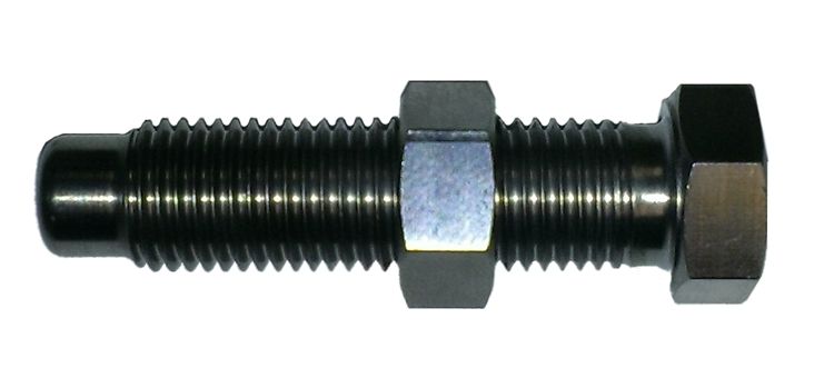 TRIPLE X RACE COMPONENTSTitanium Stop Bolt And Adj Nut 9/16 On Both