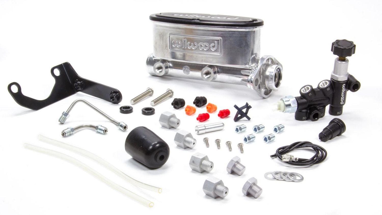 WILWOODAlum Tandem M/C Kit w/ Brkt & Prop Valve 1.12in
