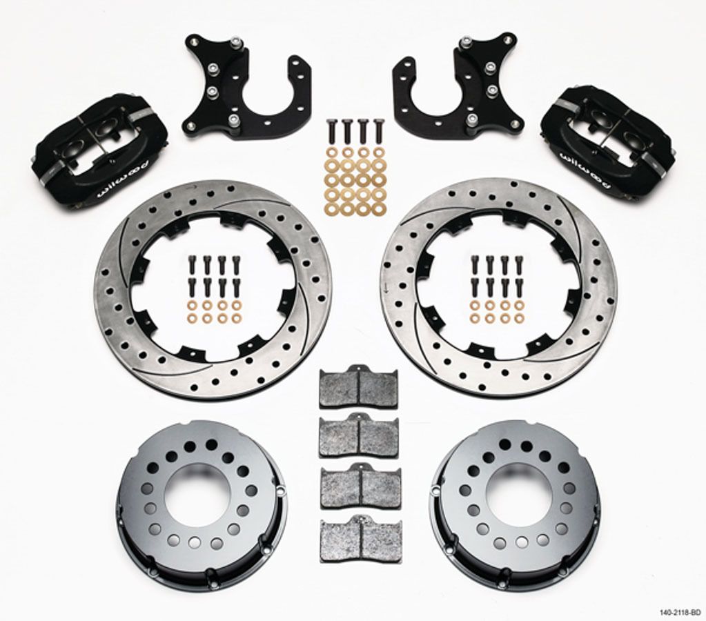 WILWOODP/S Rear Disc Kit New Big Ford Drilled