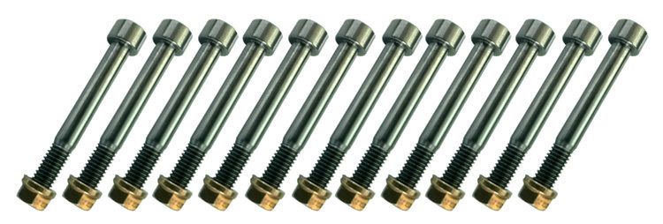 TRIPLE X RACE COMPONENTSNerf Bar Bolt Kit Titanium