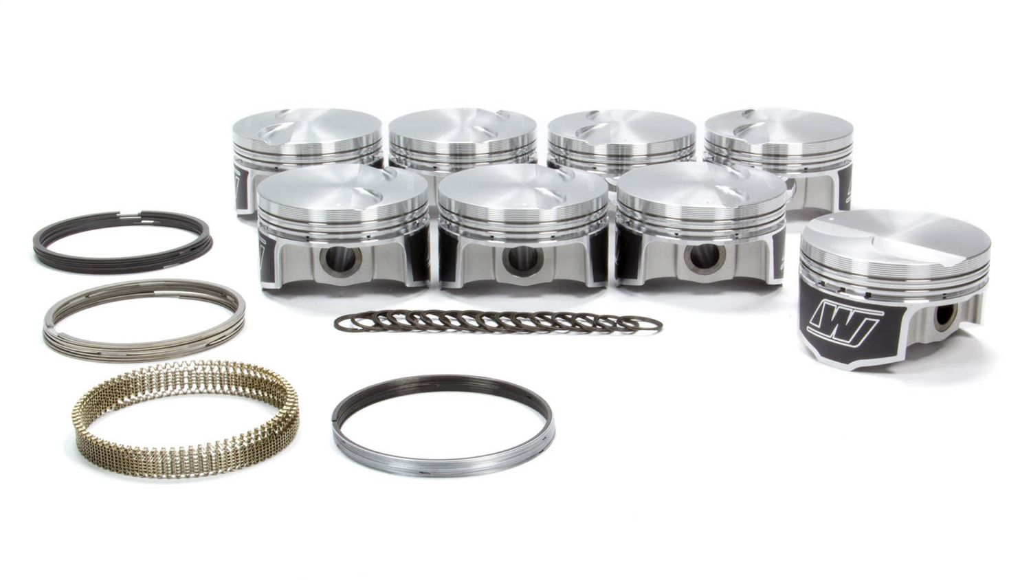 WISECOGM LS Series Piston Set 4.070 Bore -3.2cc