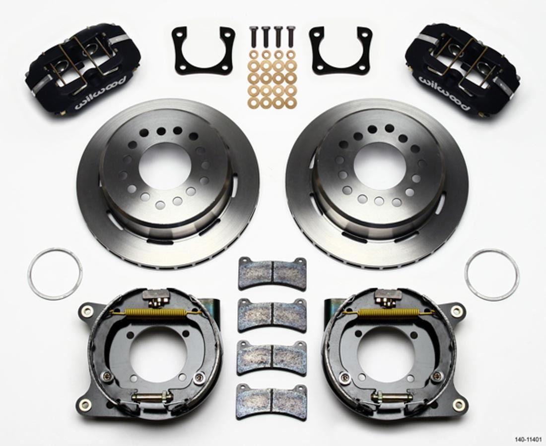 WILWOODRear Disc Brake Kit w/ Park Brake 12 Bolt GM