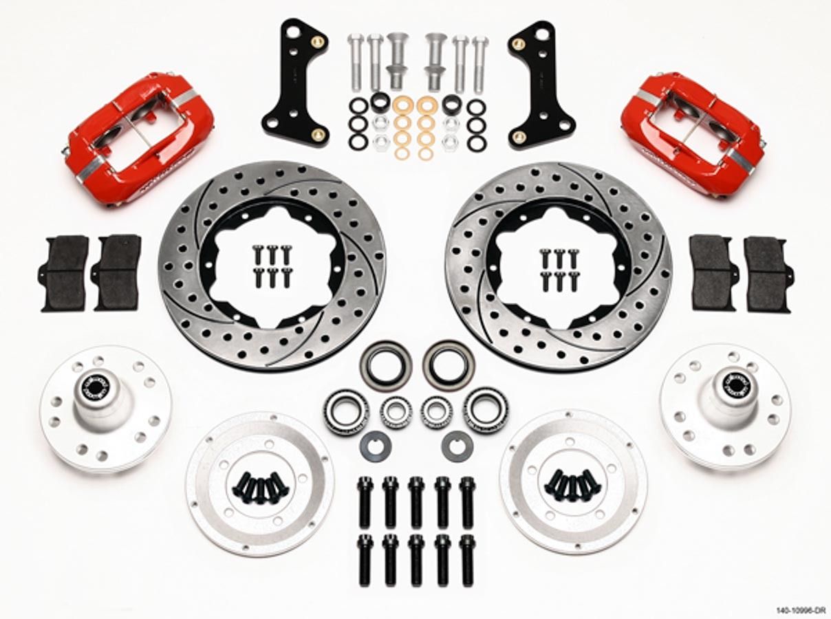 WILWOODHD Front Brake Kit 67-72 Camaro/Nova Drilled