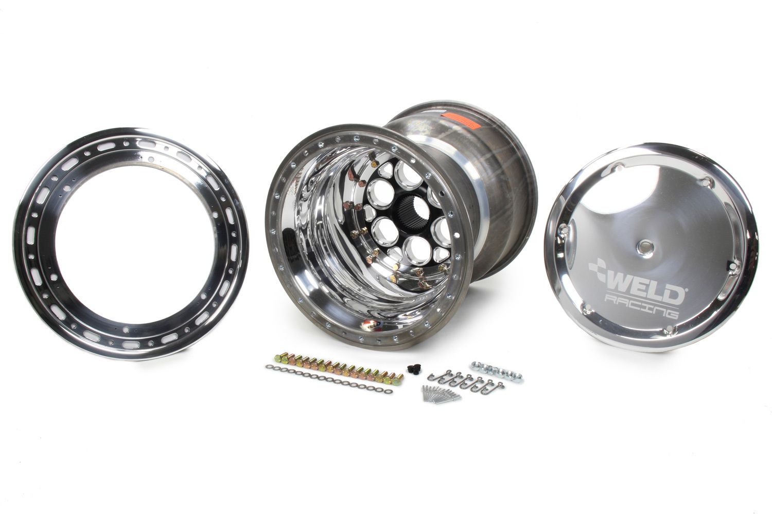 WELD RACING15x18 42 Spline 7in BS Bead-Loc w/Cover