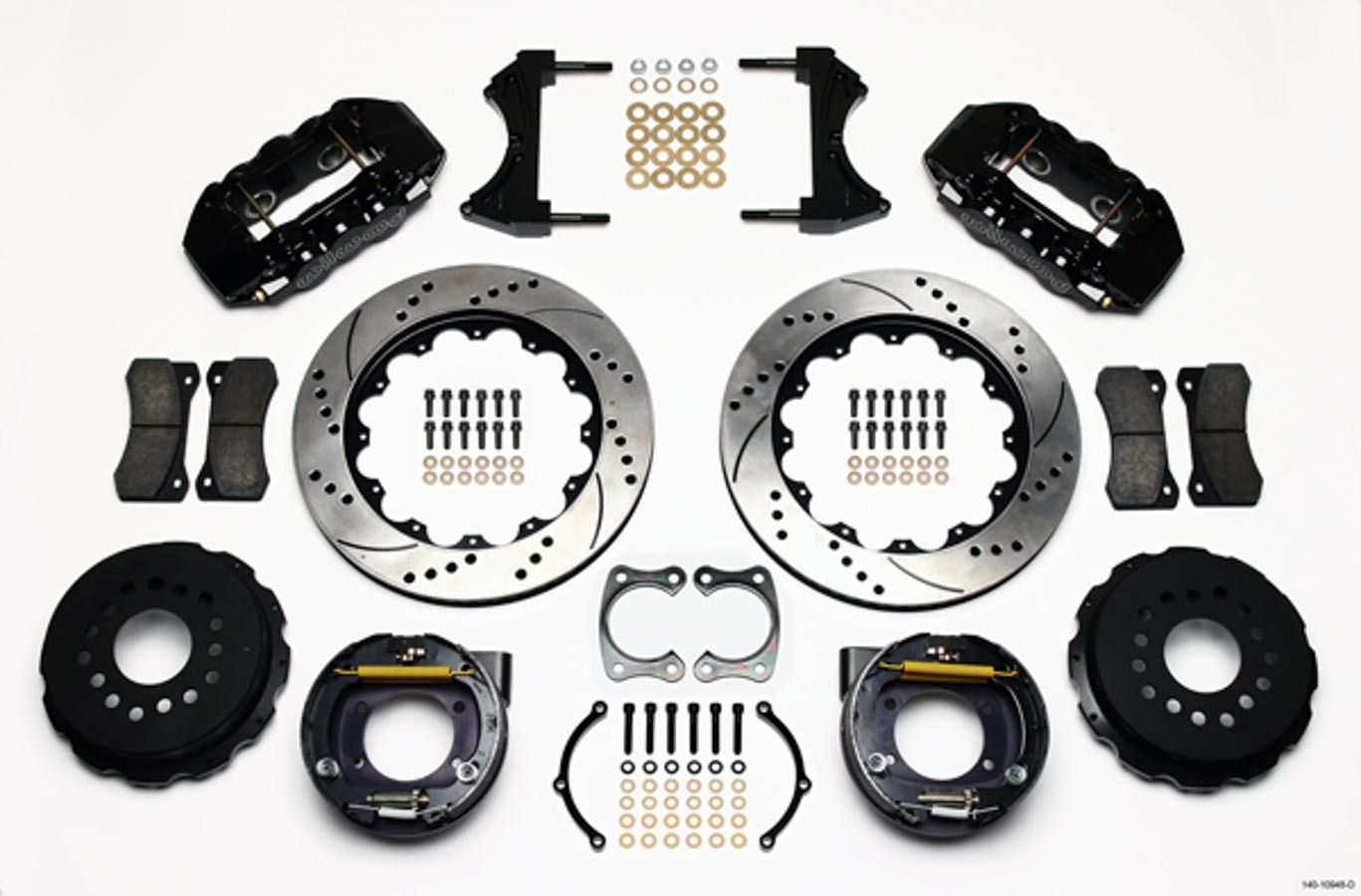 WILWOODBrake Kit Rear Big Ford New 2.50in Offset