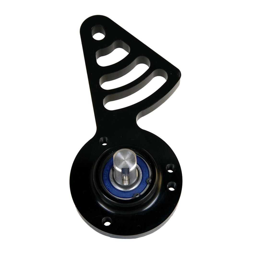 WATERMAN RACING COMP.Belt Drive Bracket Passenger Side Black