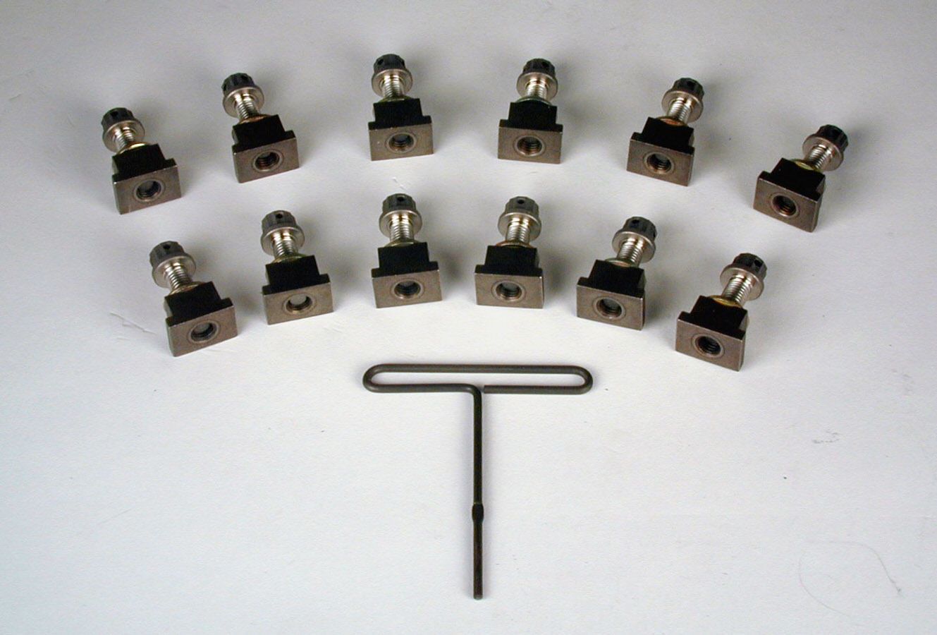 WILWOODBolt Kit Dyamic Rotor 1/4-28 UNF 12 Blt w/ T-N