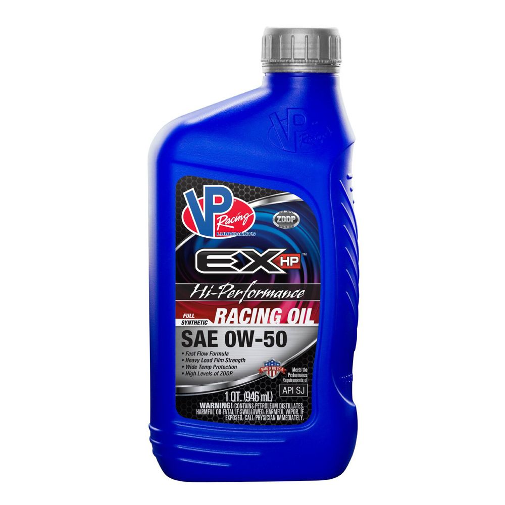 VP RACINGVP 0w50 EX Hi-Perf 1 Qt