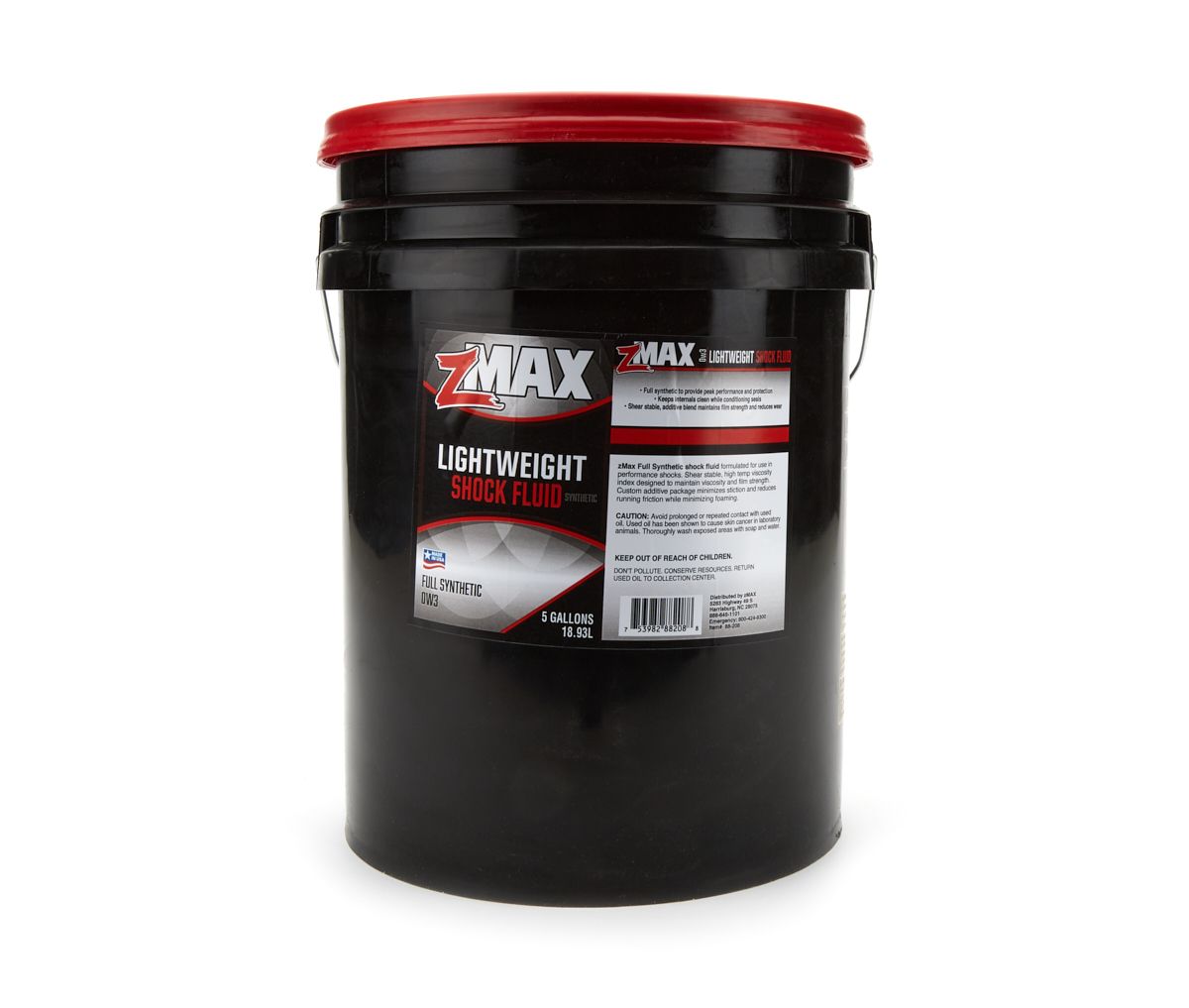 ZMAXLightweight Shock Fluid 0w3 5-Gallon Pail