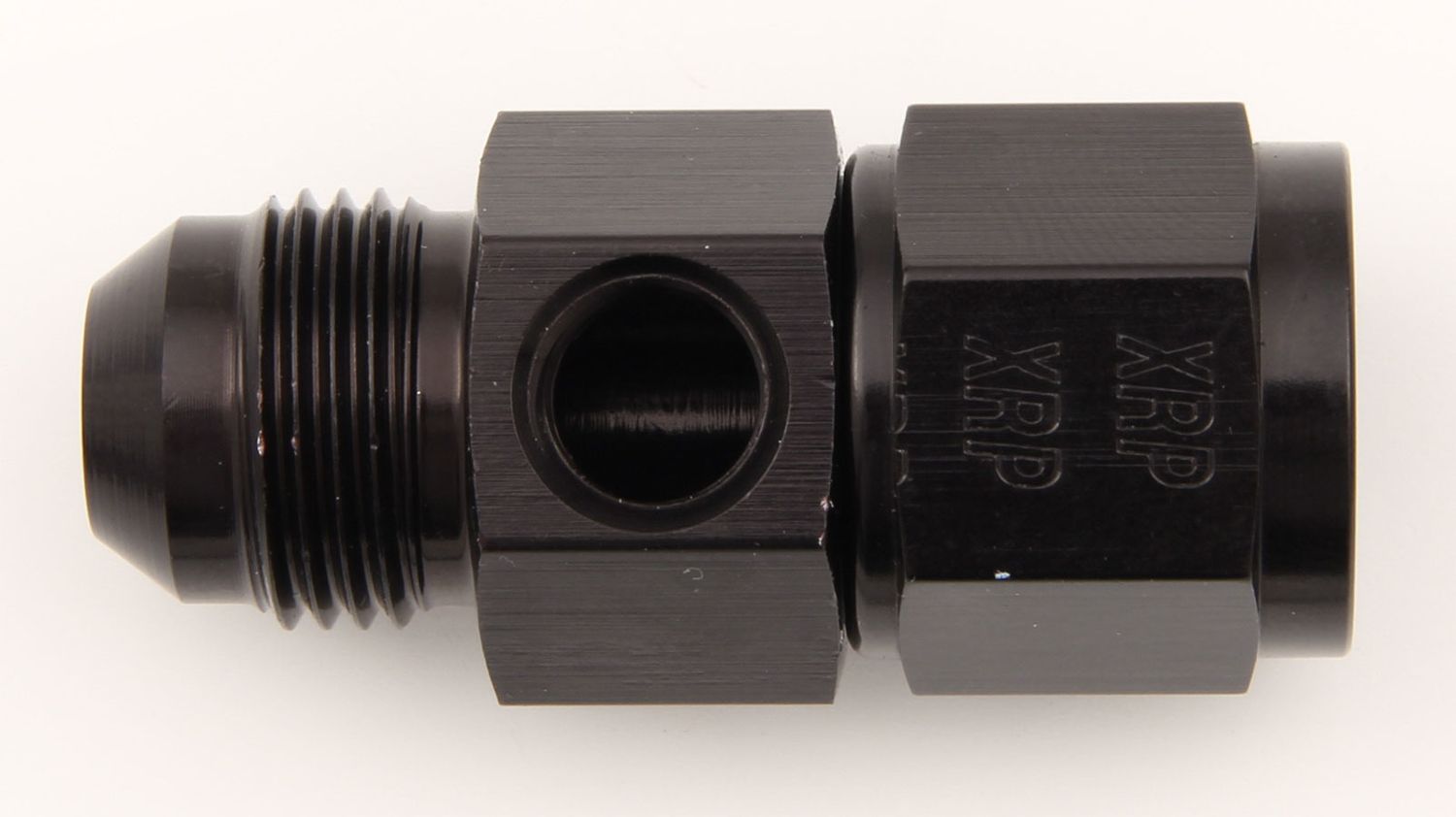 XRP-XTREME RACING PROD.#8 to #8 Fem Fuel Press Adapter w/ 1/8 NPT Port