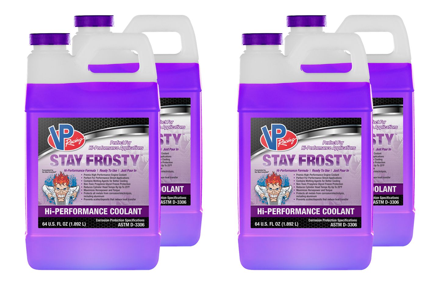 VP RACINGCoolant Hi-Perf Stay Frosty 64oz (Case 4)
