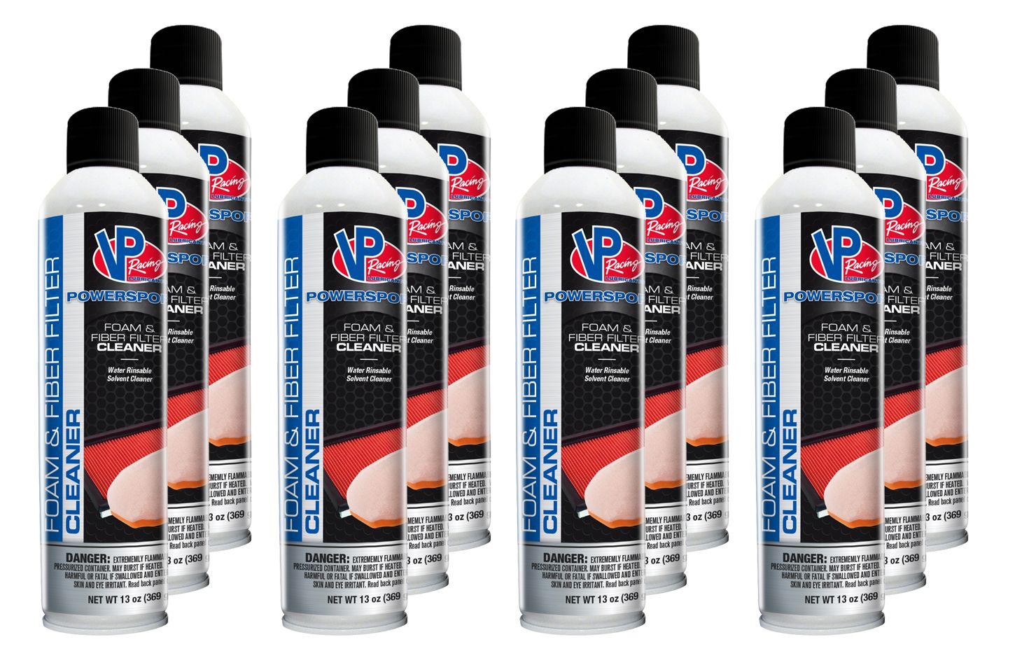 VP RACINGVP Foam / Filter Cleaner Aerosol 13oz (Case 12)