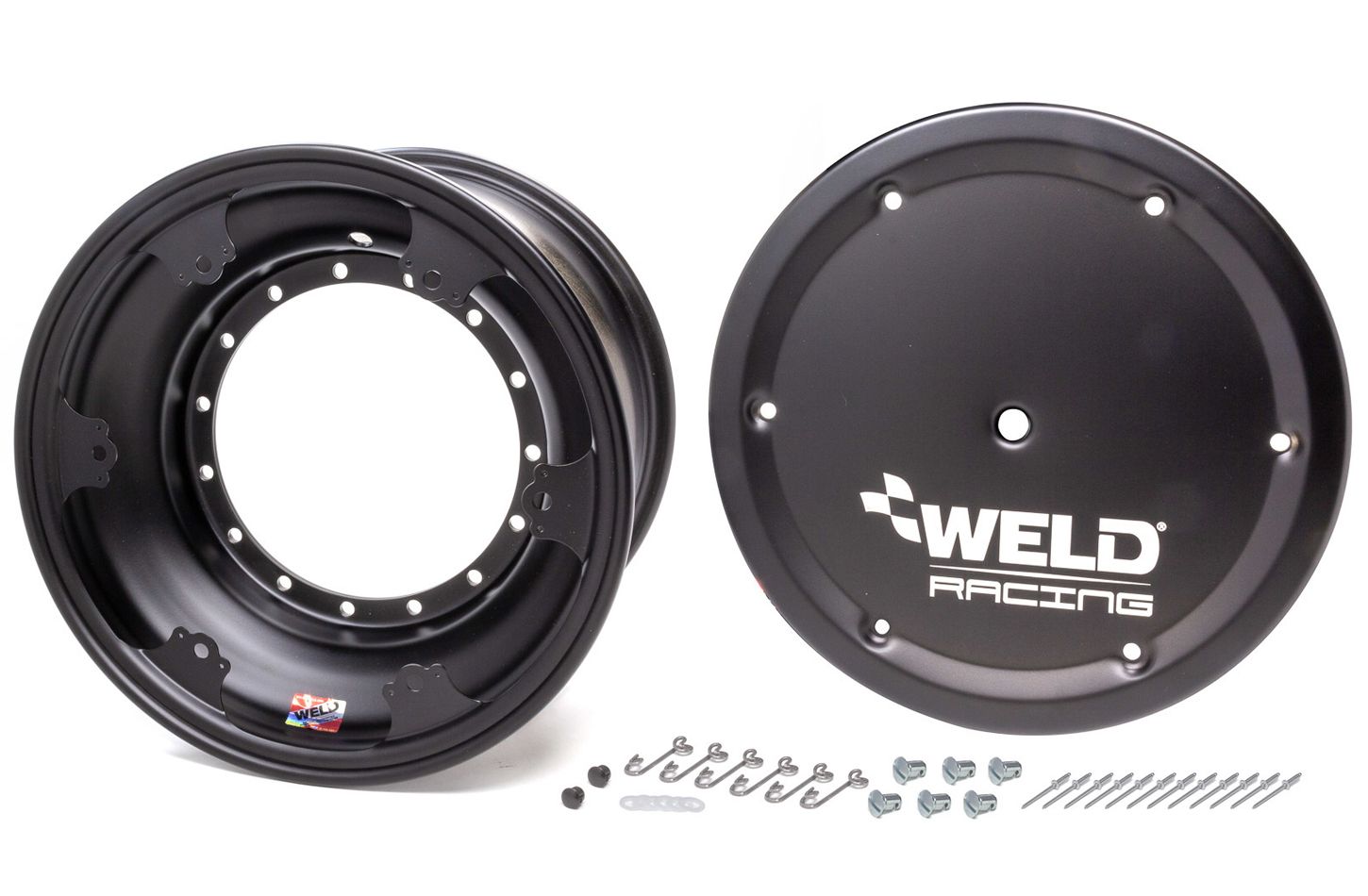 WELD RACING15x8 Wheel Direct Mount 4in BS w/Cover Non-loc