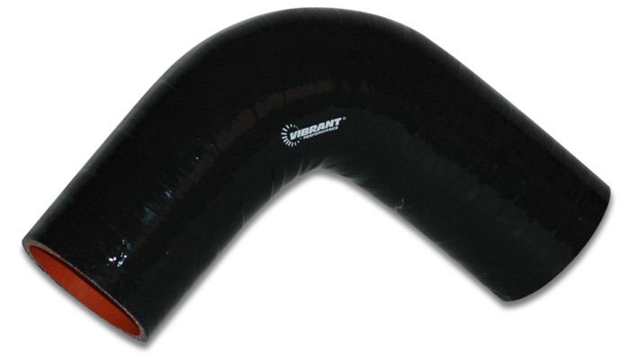 VIBRANT PERFORMANCE 4 Ply 90 degree Elbow 3. 25in ID x 8in Leg Length
