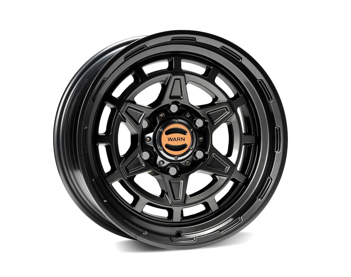 WARNWheel 17x8.5 Cutter Back Black 6x5.5/6x139.7mm