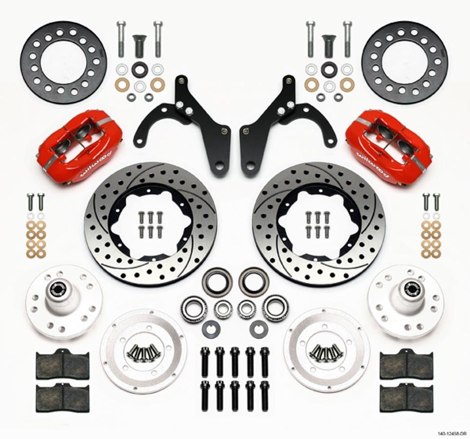 WILWOODFront Disc Brake Kit 59-64 Impa;la Corvette