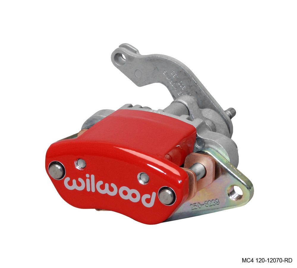 WILWOODCaliper MC4 L/H Red .810 Rotor