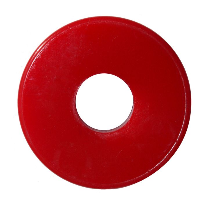 WEHRS MACHINEPuck .750in Thick Red 50 Durometer