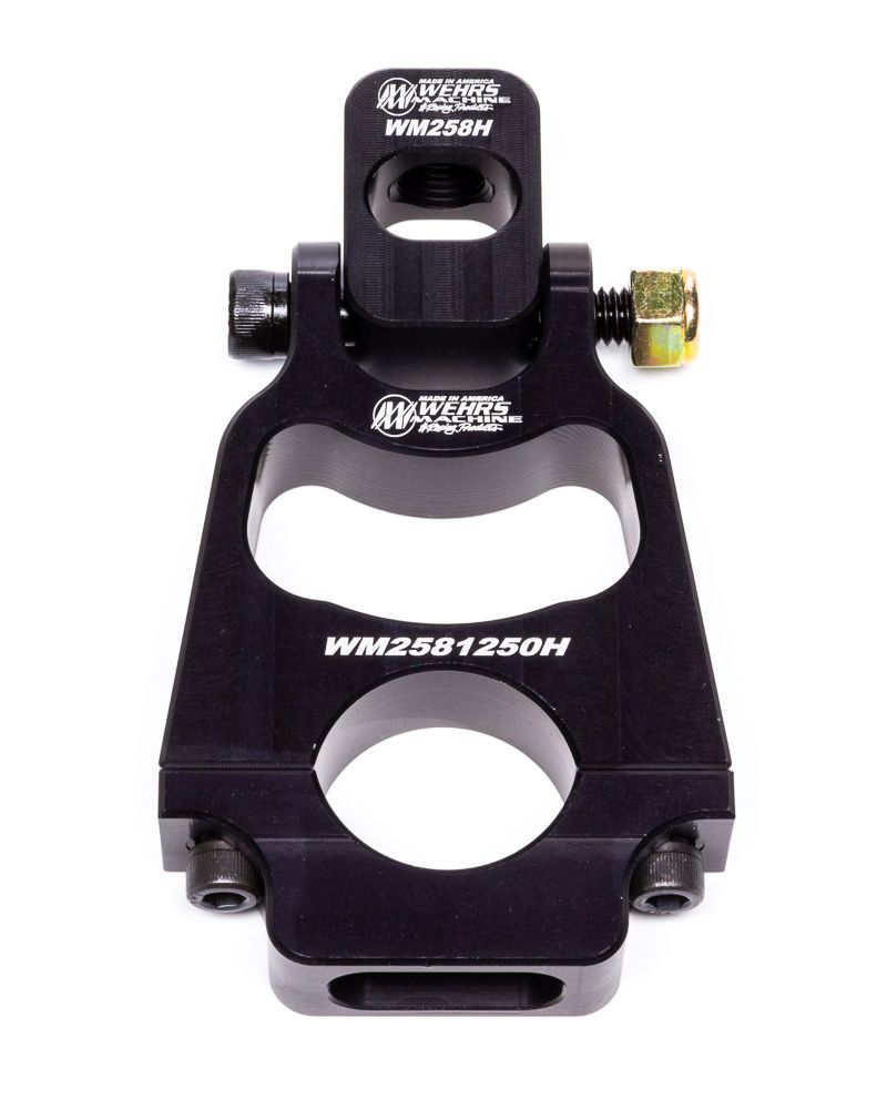 WEHRS MACHINEClamp On Hood Pin Mount Hinged 1-1/4in Dia 4-1/2