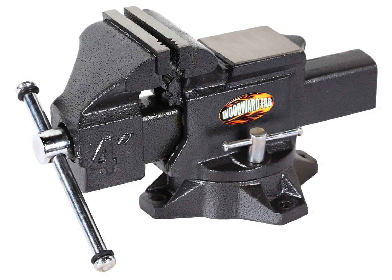 WOODWARD FAB4In Cast Iron Bench Vise