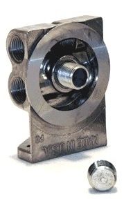 WIX RACING FILTERSRemote Oil Filter Mount 3/4-16 Dual Inlet/Outlet