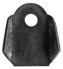 U-B MACHINEChassis Tab .25 Hole .083 Thick