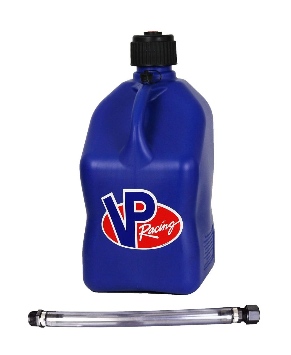 VP RACINGMotorsports Jug 5.5 Gal Blue Square w/Hose