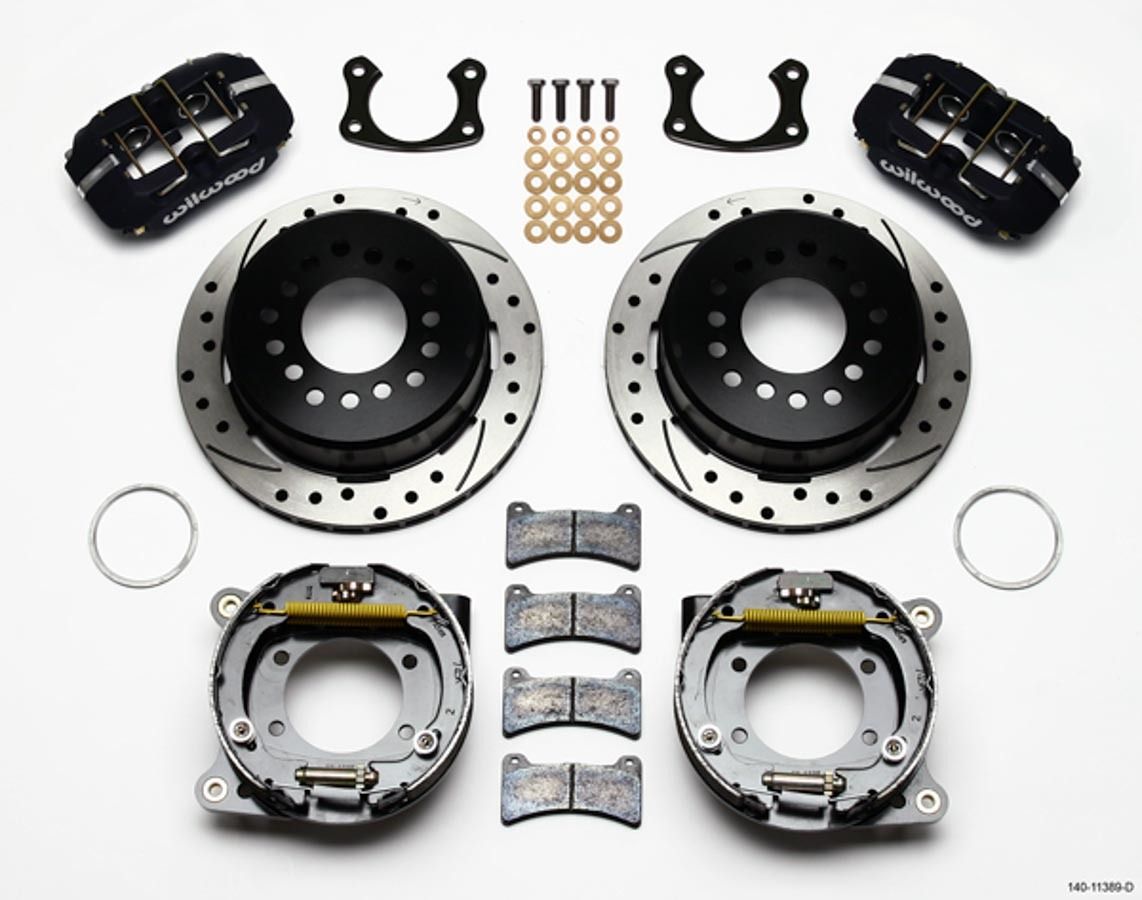 WILWOODRear Disc Brake Kit Big Ford Drilled