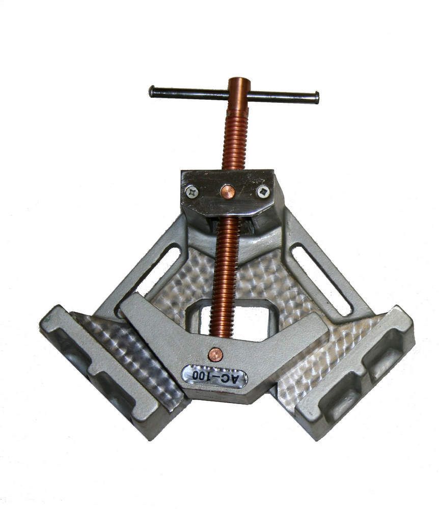 WOODWARD FAB 4In Cast Iron Welding Clamp 90 Degree
