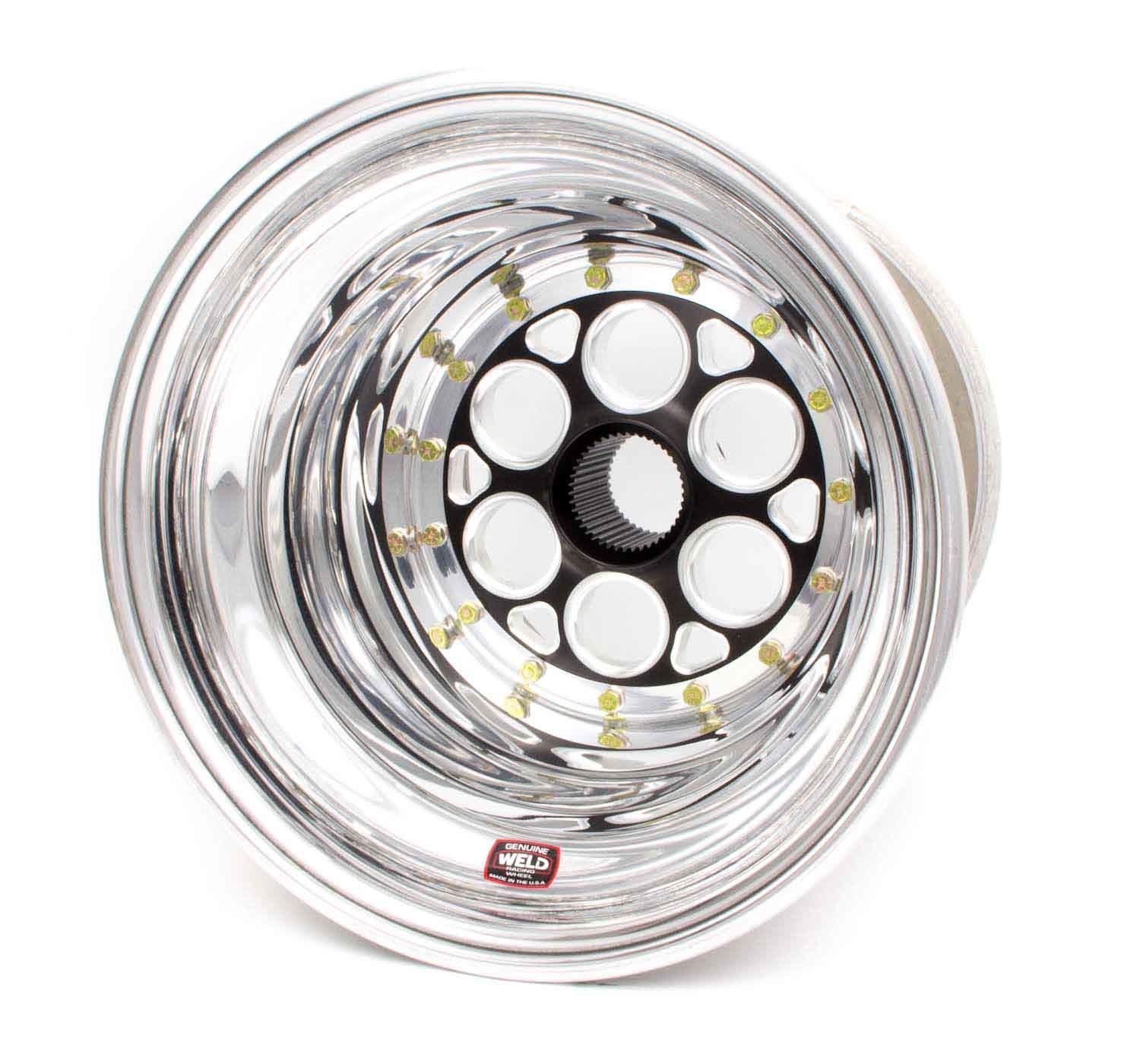 WELD RACING15x15 6in BS Inner Bead Lock Black Center
