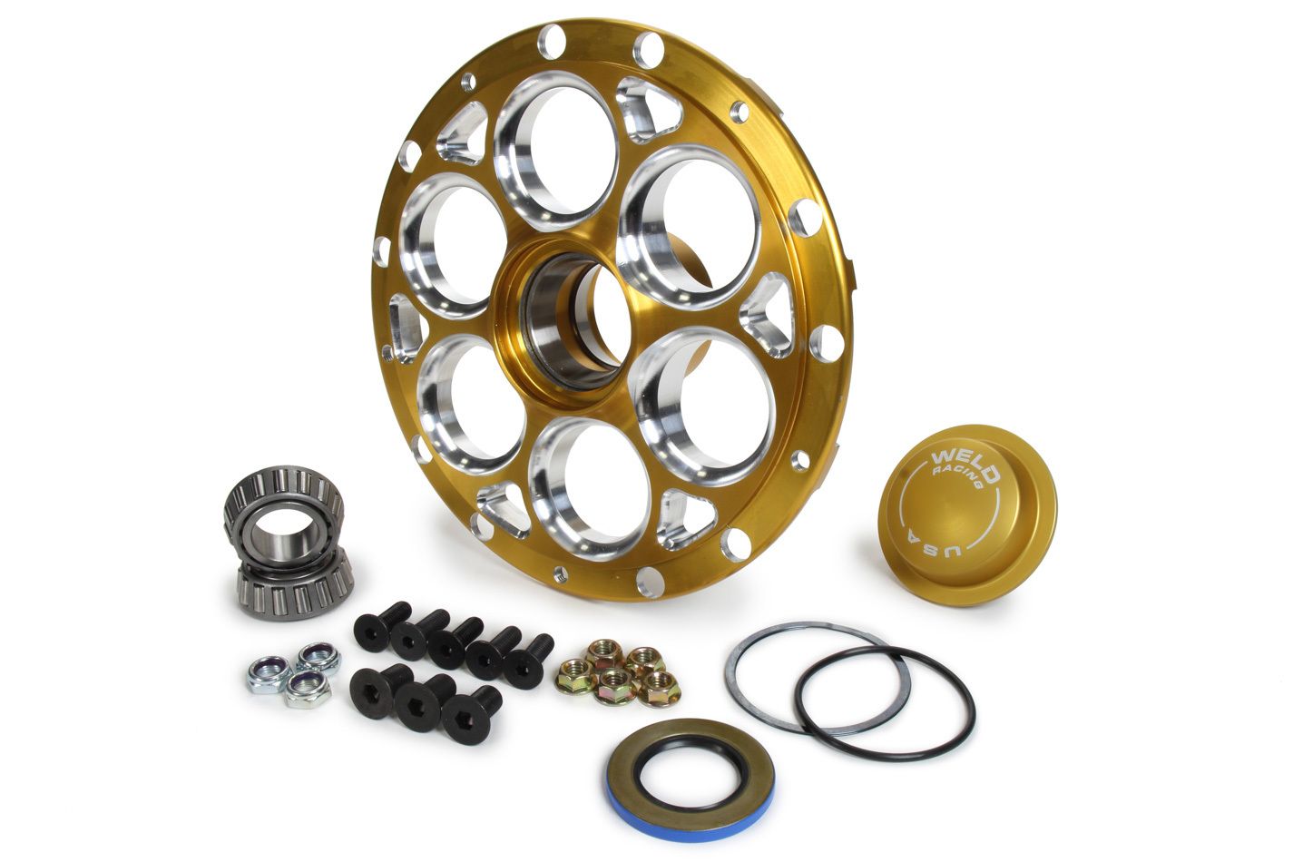 WELD RACINGHub L/W 13/15 Straight Shaft No Rotor Mt