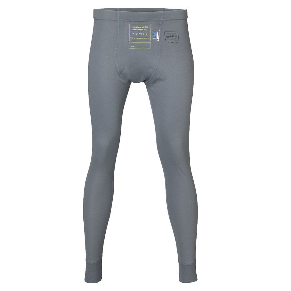 WALERO Base Layer Pant Medium SFI3.3 & FIA Cool Grey