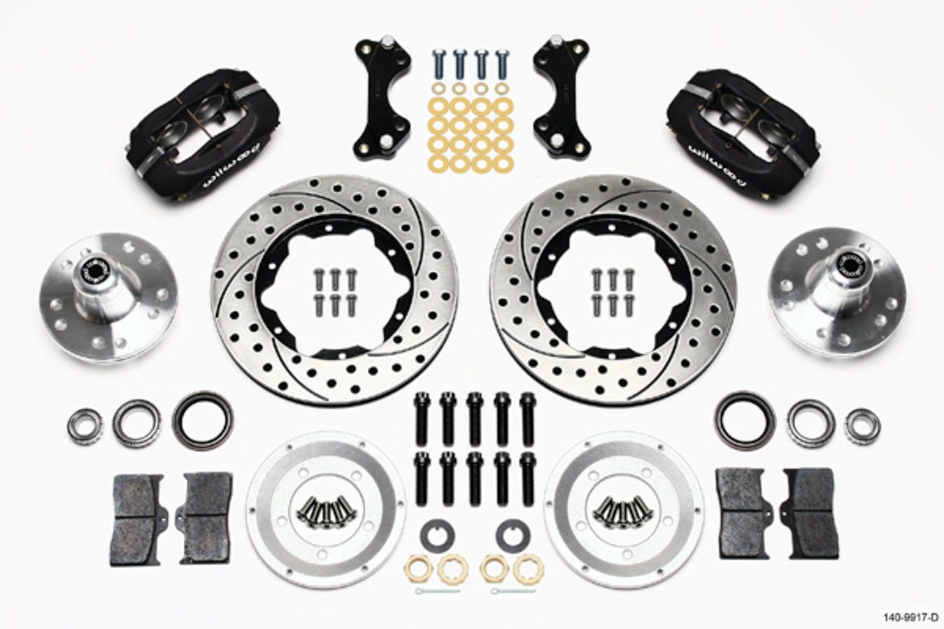 WILWOODBrake Kit Front WWE Pro Spindle 11in Dia Rtr
