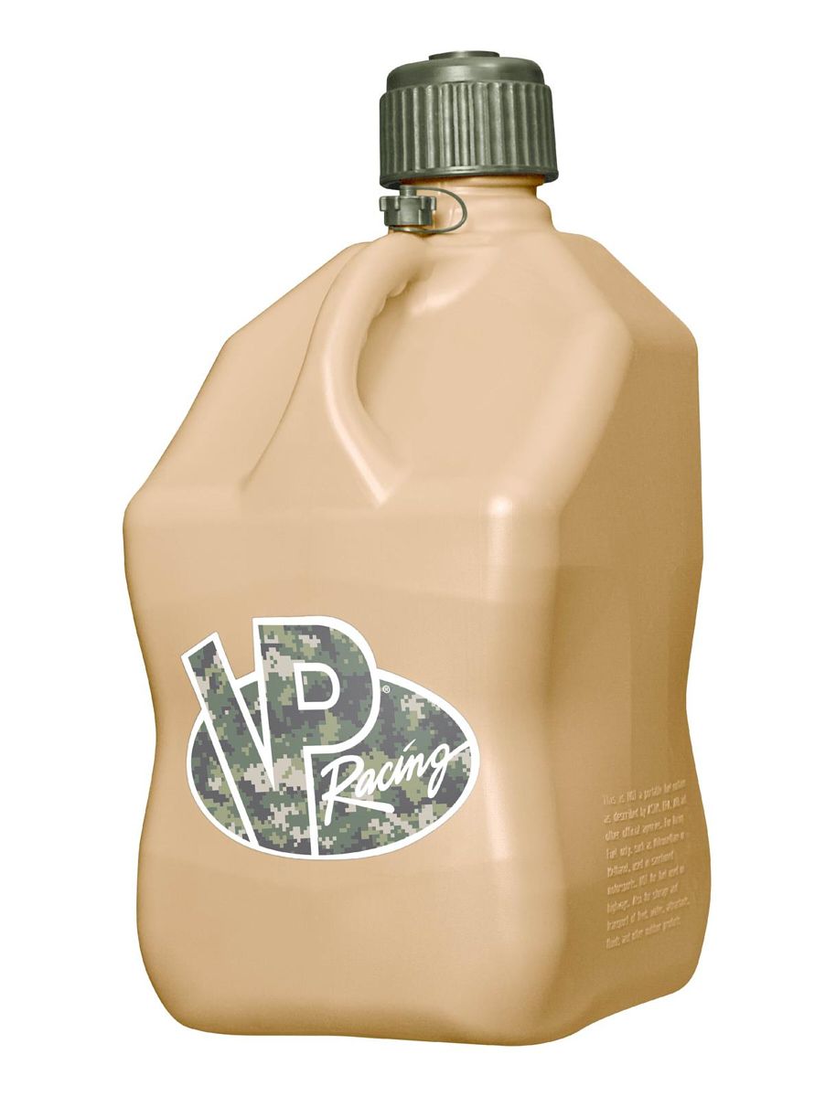 VP RACING Motorsports Jug 5.5 Gal Tan Square